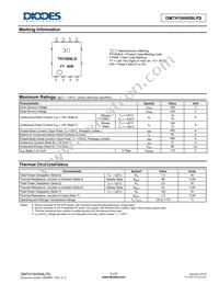 DMTH10H009LPS-13 Datasheet Page 2