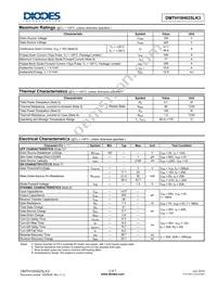 DMTH10H025LK3-13 Datasheet Page 2