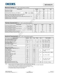 DMTH3002LPS-13 Datasheet Page 2