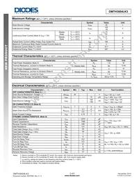 DMTH3004LK3-13 Datasheet Page 2