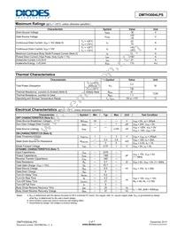 DMTH3004LPS-13 Datasheet Page 2