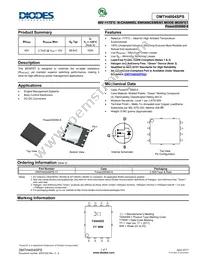 DMTH4004SPS-13 Datasheet Cover