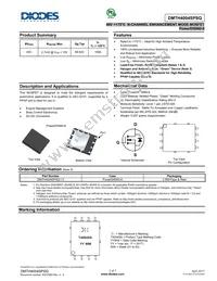 DMTH4004SPSQ-13 Datasheet Cover