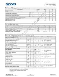 DMTH4005SPSQ-13 Datasheet Page 2