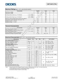 DMTH4007LPSQ-13 Datasheet Page 2