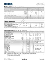 DMTH4007SPD-13 Datasheet Page 2