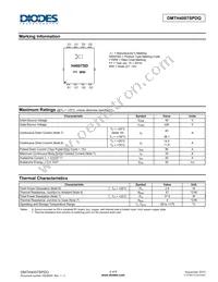 DMTH4007SPDQ-13 Datasheet Page 2