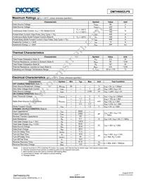 DMTH6002LPS-13 Datasheet Page 2