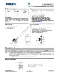 DMTH6004SCTB-13 Datasheet Cover