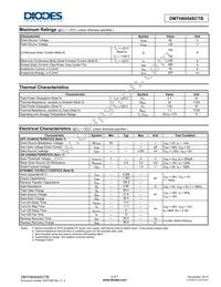 DMTH6004SCTB-13 Datasheet Page 2