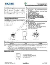 DMTH6004SCTBQ-13 Datasheet Cover