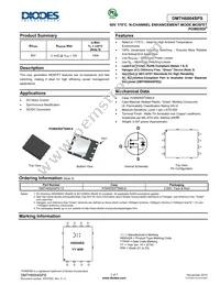DMTH6004SPS-13 Cover