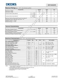 DMTH6004SPS-13 Datasheet Page 2