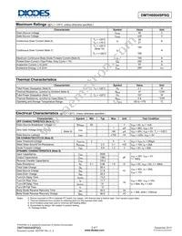 DMTH6004SPSQ-13 Datasheet Page 2