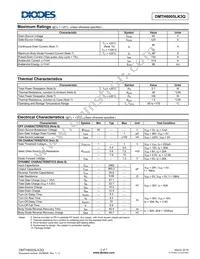 DMTH6005LK3Q-13 Datasheet Page 2