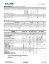 DMTH6005LPSQ-13 Datasheet Page 2