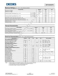 DMTH6006SPS-13 Datasheet Page 2