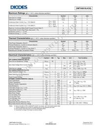 DMTH6010LK3Q-13 Datasheet Page 2