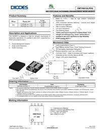 DMTH6010LPDQ-13 Datasheet Cover