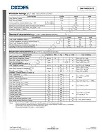 DMTH8012LK3-13 Datasheet Page 2