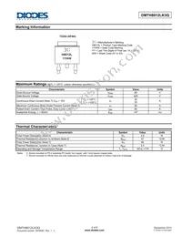 DMTH8012LK3Q-13 Datasheet Page 2