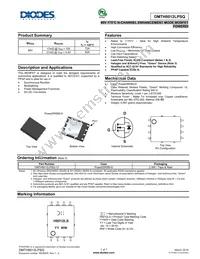 DMTH8012LPSQ-13 Datasheet Cover