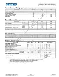 DN0150ALP4-7B Datasheet Page 2