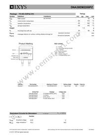 DNA30EM2200PZ-TRL Datasheet Page 3