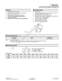 DNBT8105-7 Datasheet Cover