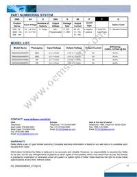 DNS04S0A0S06NFD Datasheet Page 17