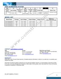 DNT12S0A0S03NFA Datasheet Page 12