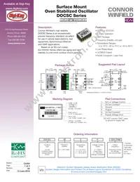 DOCSC022F-024.576M Datasheet Cover