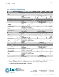 DP7007G-R200 Datasheet Page 3