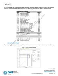 DP7115G Datasheet Page 10