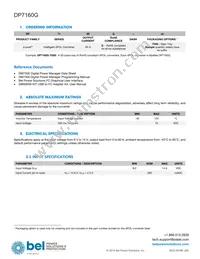 DP7160G-T050 Datasheet Page 2