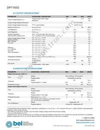 DP7160G-T050 Datasheet Page 3