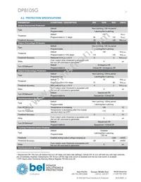 DP8105G-T100 Datasheet Page 3