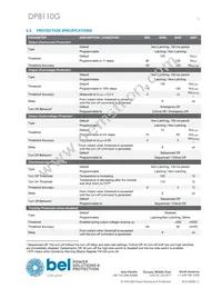 DP8110G-T100 Datasheet Page 3