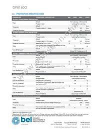 DP8160G-T050 Datasheet Page 3