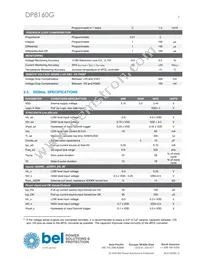 DP8160G-T050 Datasheet Page 5