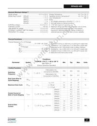 DPA422GN-TL Datasheet Page 21