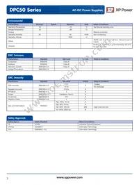 DPC50US05 Datasheet Page 3