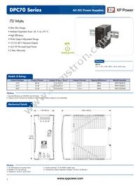 DPC70US12 Datasheet Cover