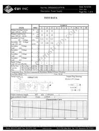 DPD060025-P7P-TK Datasheet Cover