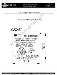 DPD090020-P5P-TK Datasheet Page 6