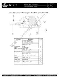 DPD120010-P7P-TK Datasheet Page 2