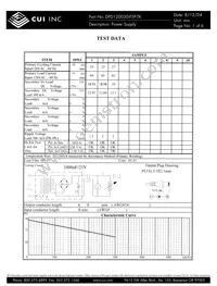 DPD120030-P5P-TK Datasheet Cover