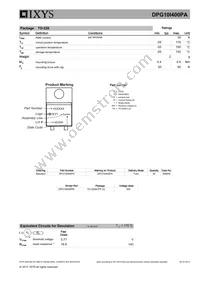 DPG10I400PA Datasheet Page 3