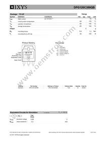DPG120C300QB Datasheet Page 3