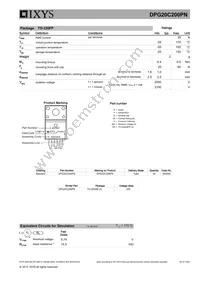 DPG20C200PN Datasheet Page 3